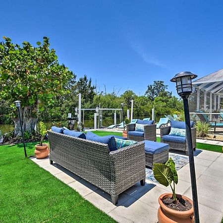 Waterfront Bradenton Home Heated Pool And Fire Pit المظهر الخارجي الصورة