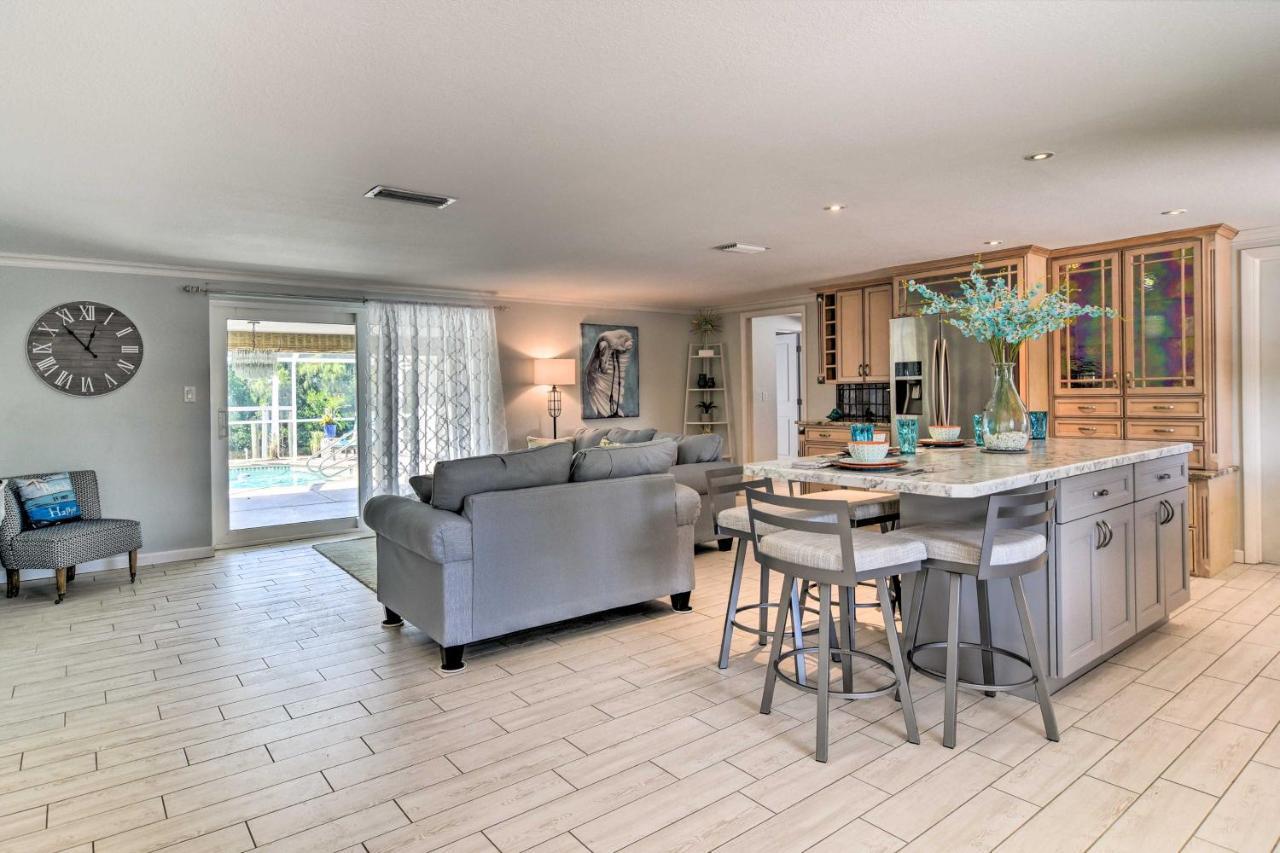 Waterfront Bradenton Home Heated Pool And Fire Pit المظهر الخارجي الصورة