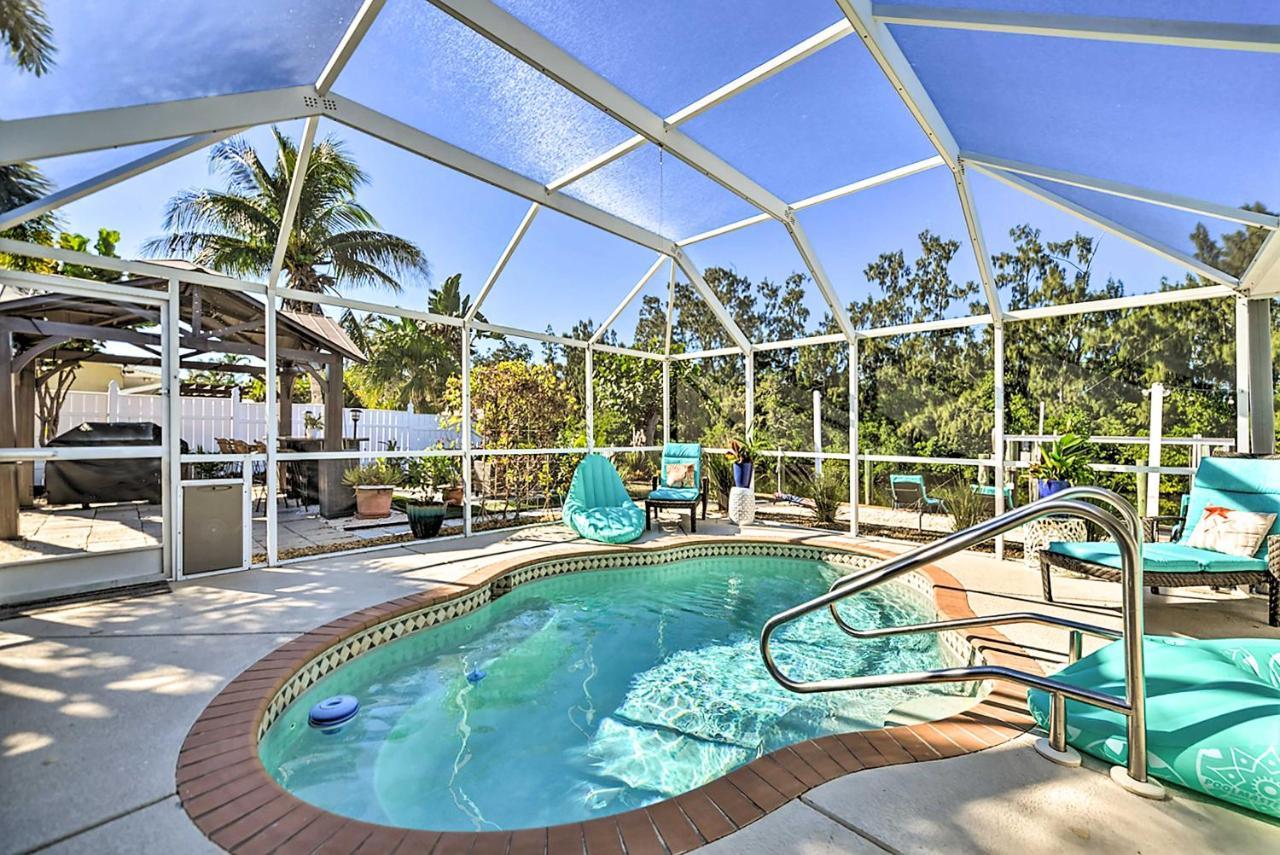 Waterfront Bradenton Home Heated Pool And Fire Pit المظهر الخارجي الصورة