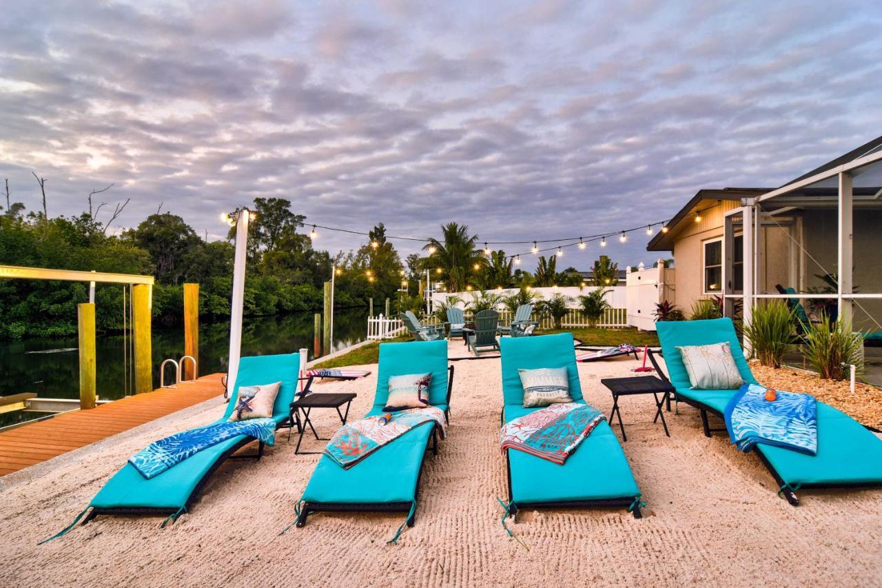 Waterfront Bradenton Home Heated Pool And Fire Pit المظهر الخارجي الصورة