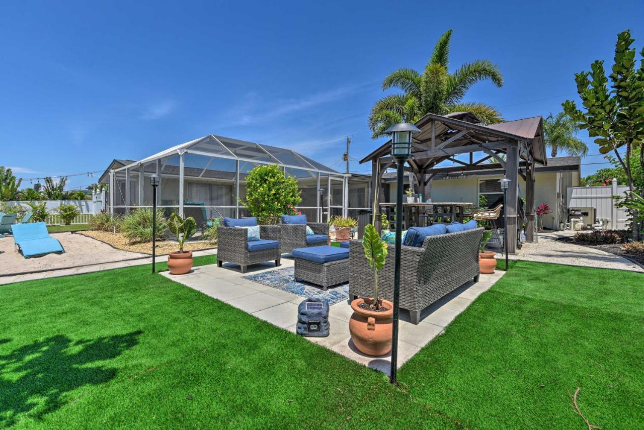Waterfront Bradenton Home Heated Pool And Fire Pit المظهر الخارجي الصورة