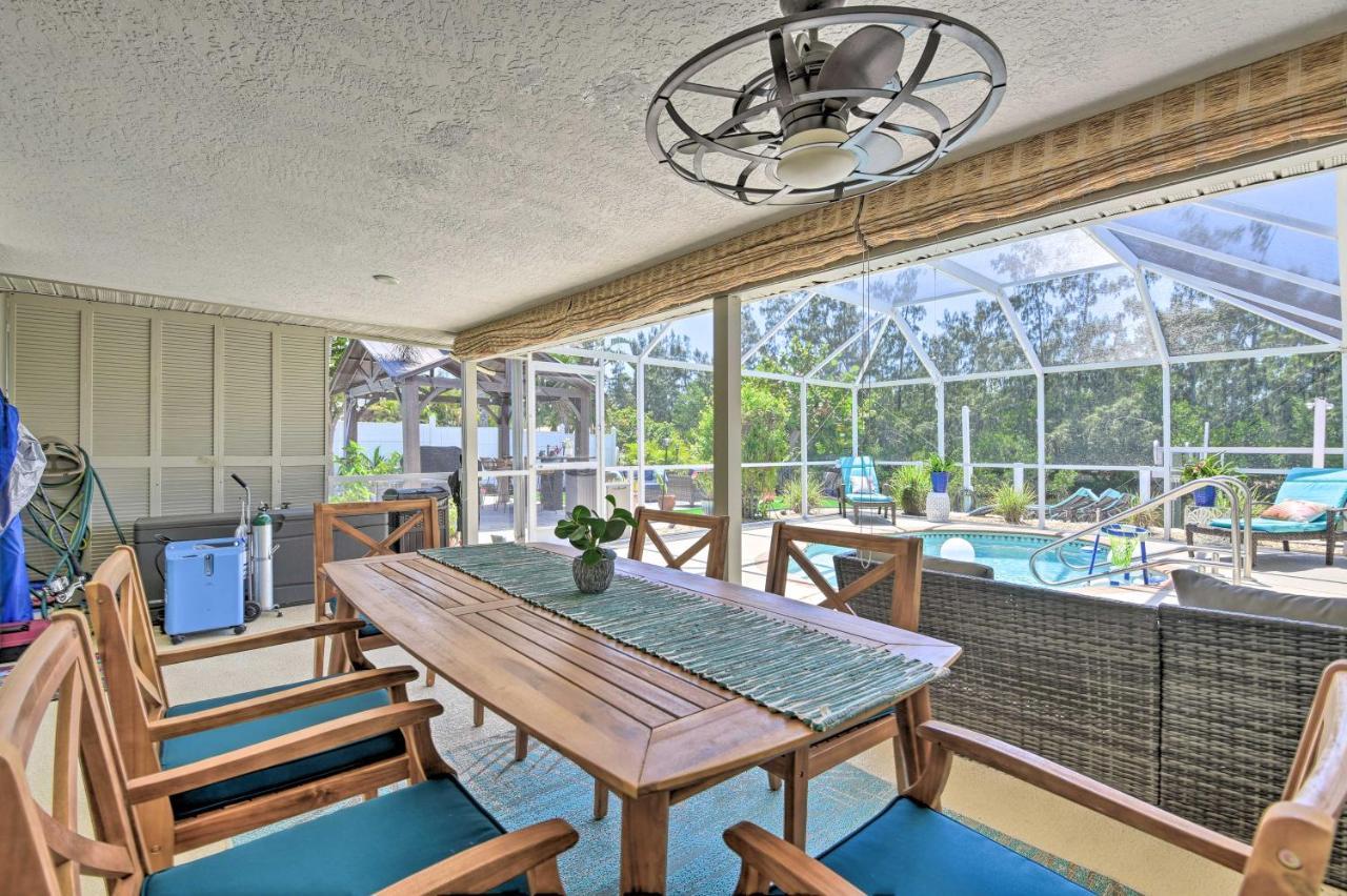 Waterfront Bradenton Home Heated Pool And Fire Pit المظهر الخارجي الصورة
